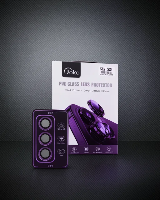 Joko Samsung Galaxy S24 Pvd Metal Kamera Lens - Derin Mor