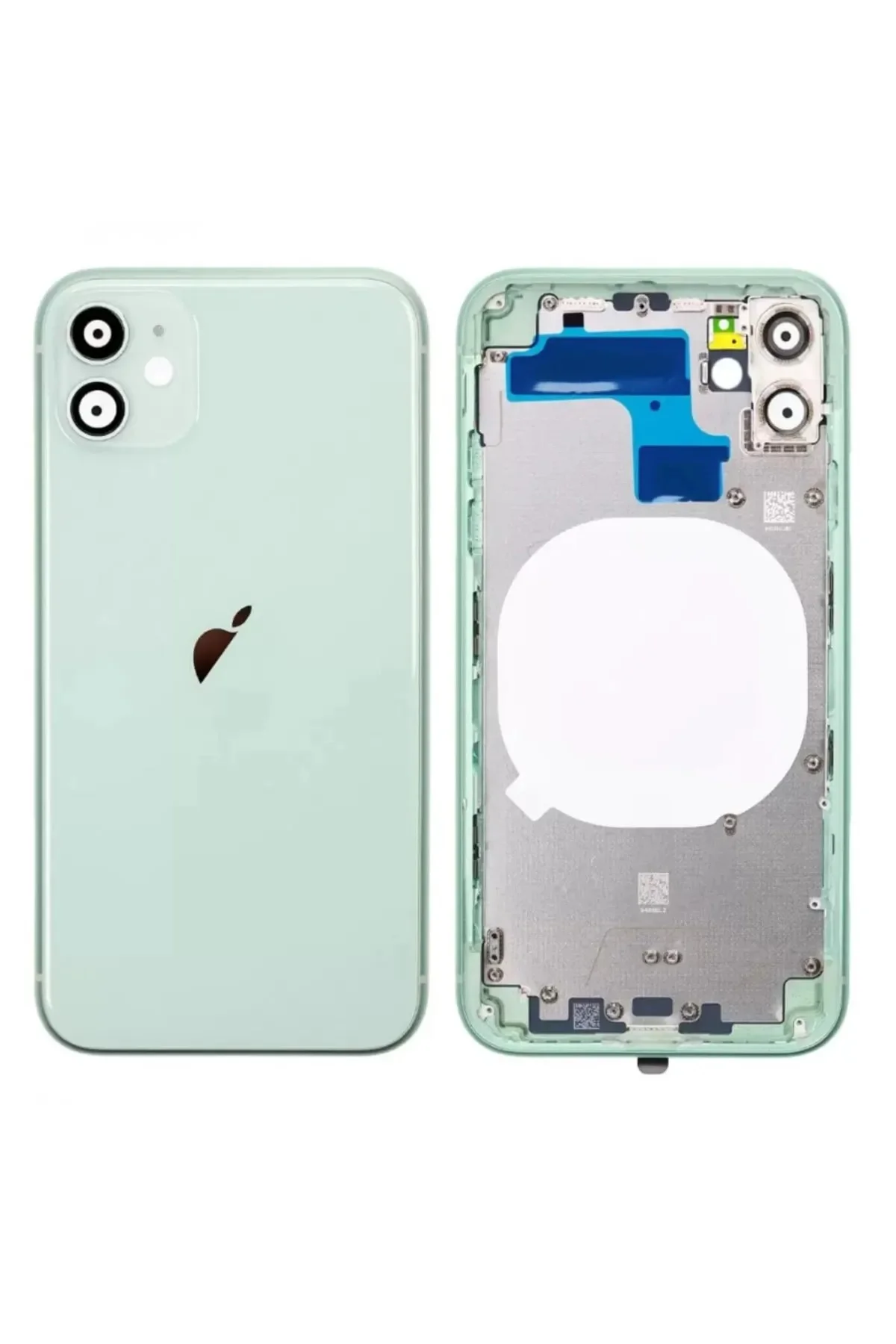 Iphone 11 Boş Kasa + Kapak Yeşil