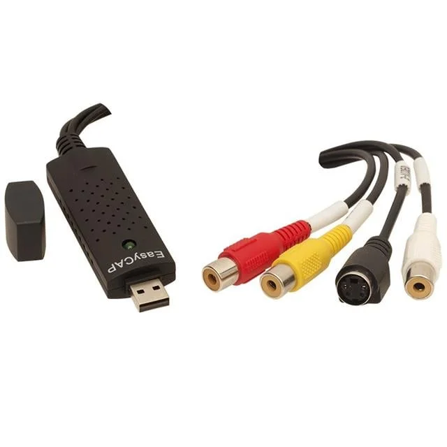 PM-30051 720p EasyCAP Video ve Ses Yakalama Kartı RCA S-Video Capture Card görsel 5