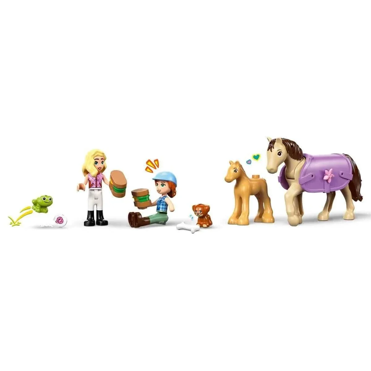 42695 Lego Friends At ve Tay Römorku 279 parça +7 yaş görsel 3