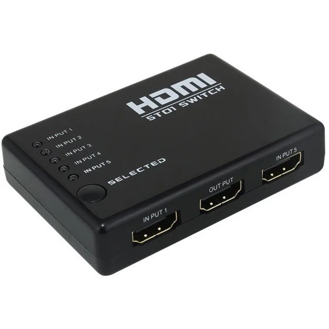 PM-8342 5 Giriş 1 Çıkış HD 2.0 4K@60Hz Switcher Toplayıcı Kumandalı görsel 3