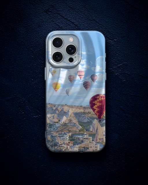 Apple İphone 14 Pro Kılıf Crew Desenli Kapak - Kapadokya