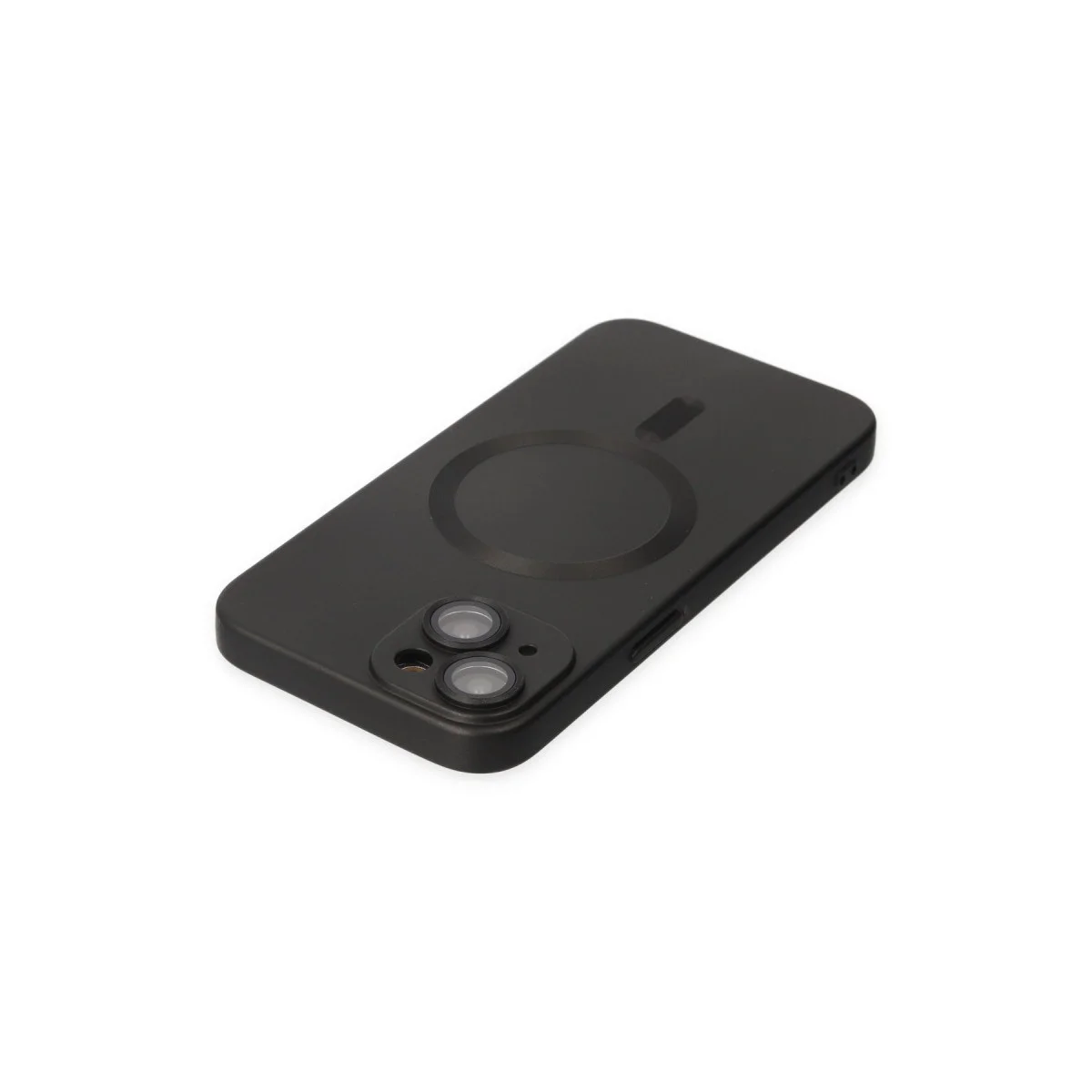 Apple İphone 14 Plus Kılıf Moshi Lens Magneticsafe Silikon - Siyah görsel 5