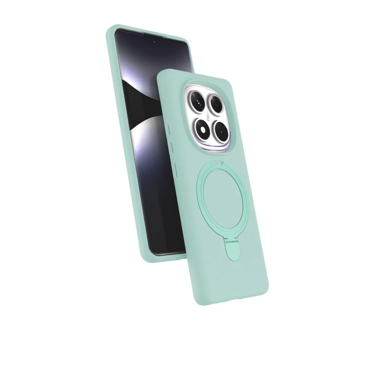 Xiao Red Note 14 Pro 5g Regal Magsafe Standlı Kapak - Su Yeşili