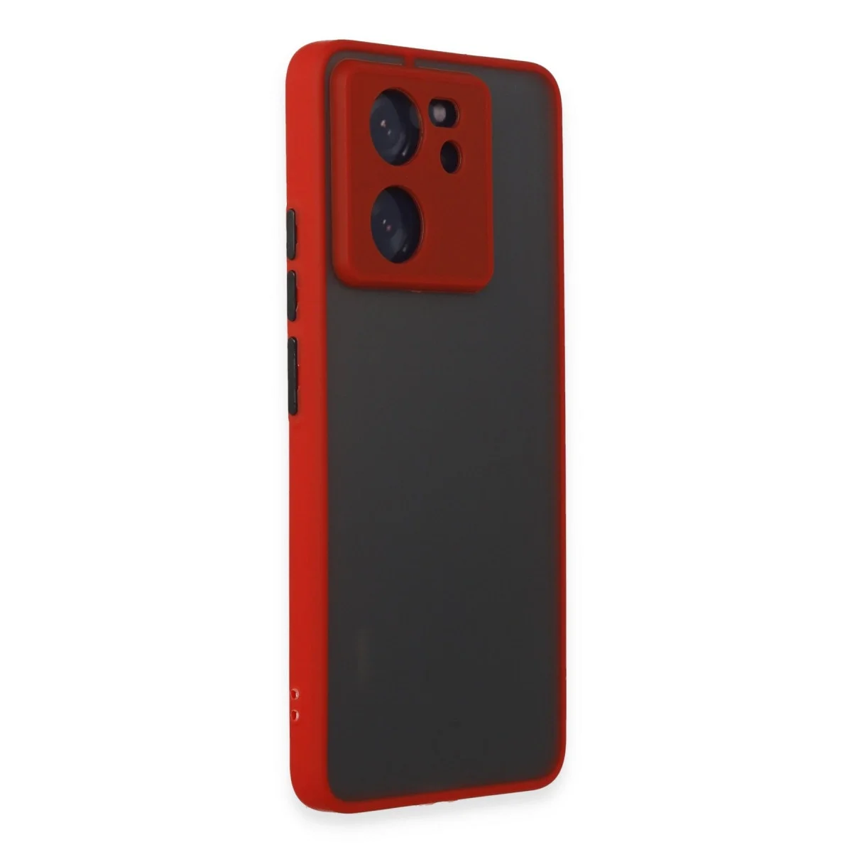 Xiaomi Mi 13t Pro Kılıf Montreal Silikon Kapak - Kırmızı görsel 2