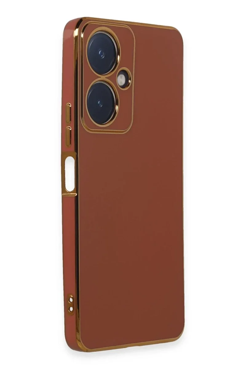 Vivo Y27 Kılıf Volet Silikon - Kırmızı görsel 2