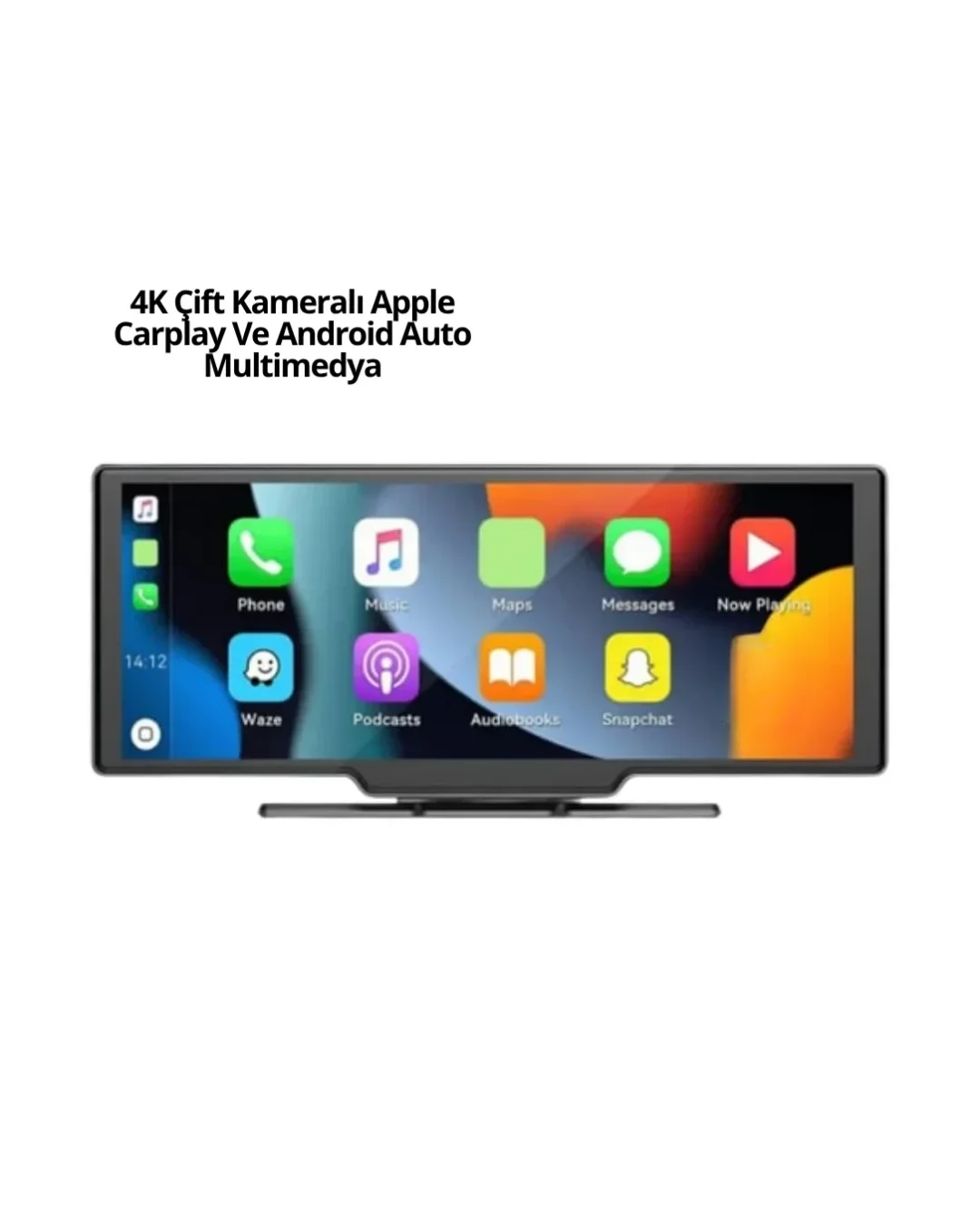 Honda Civic, Jazz, HR-V, CR-V, Nissan Qashqai, cra, Juke,Uyumlu Kablosuz CarPlay & Android Auto Multimedya – Geri Görüş Kameralı