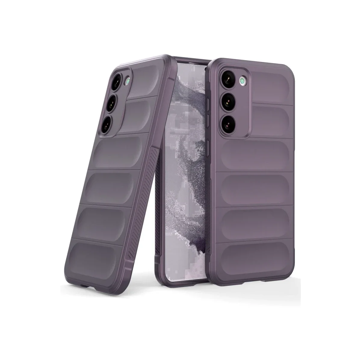 Samsung Galaxy S23 Plus Kılıf Optimum Silikon - Mor görsel 2
