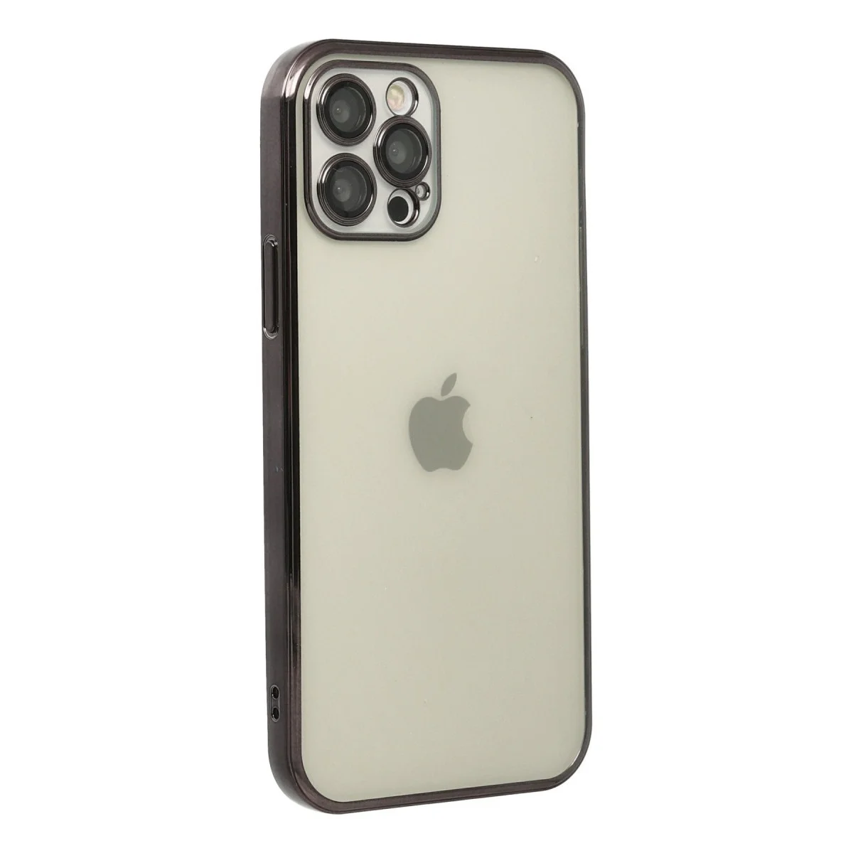 Apple İphone 12 Pro Max Kılıf Razer Lensli Silikon - Siyah görsel 3