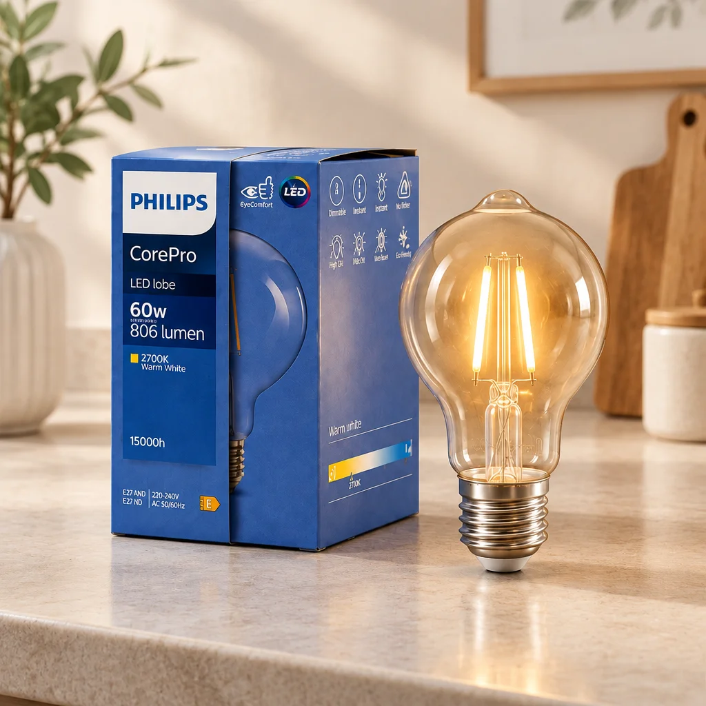 Filament Rustik G93 E27 LED Ampul 2700K