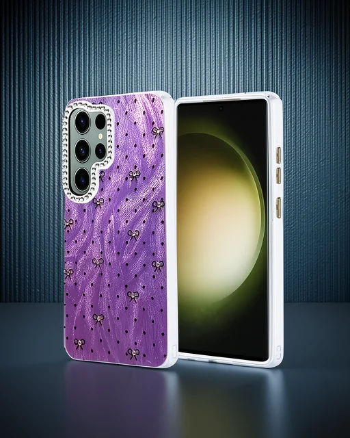 Samsung Galaxy S25 Ultra Kılıf Blade Aynalı Desenli Kapak - Desen 2