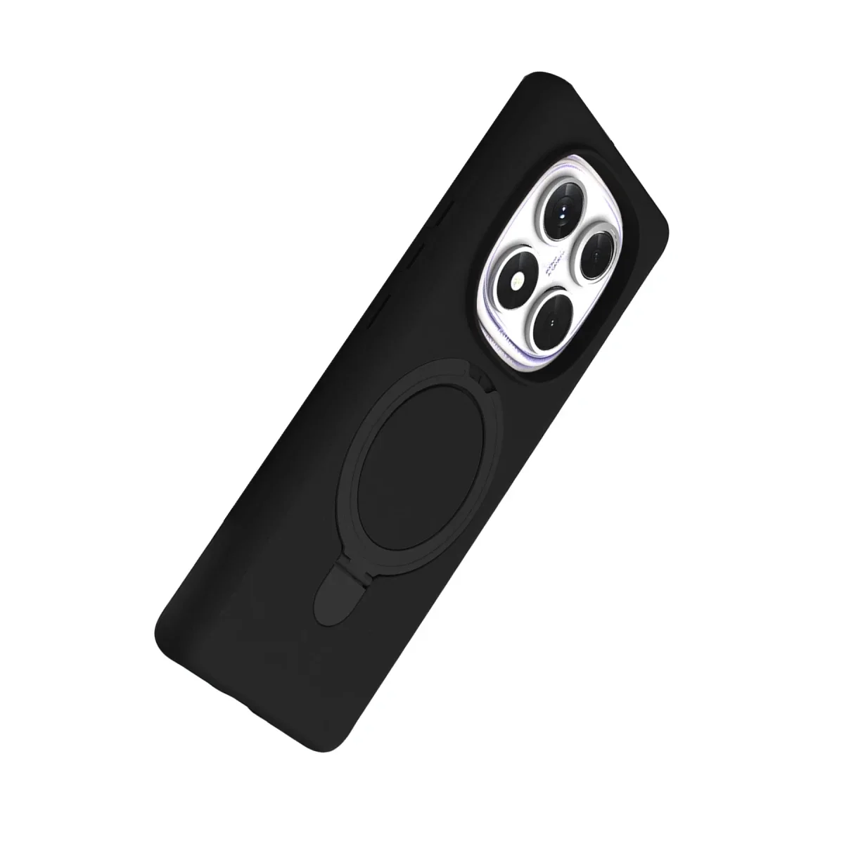 Xiaomi Redmi Note 14 Pro 4G Regal Magsafe Standlı Kapak - Siyah görsel 5