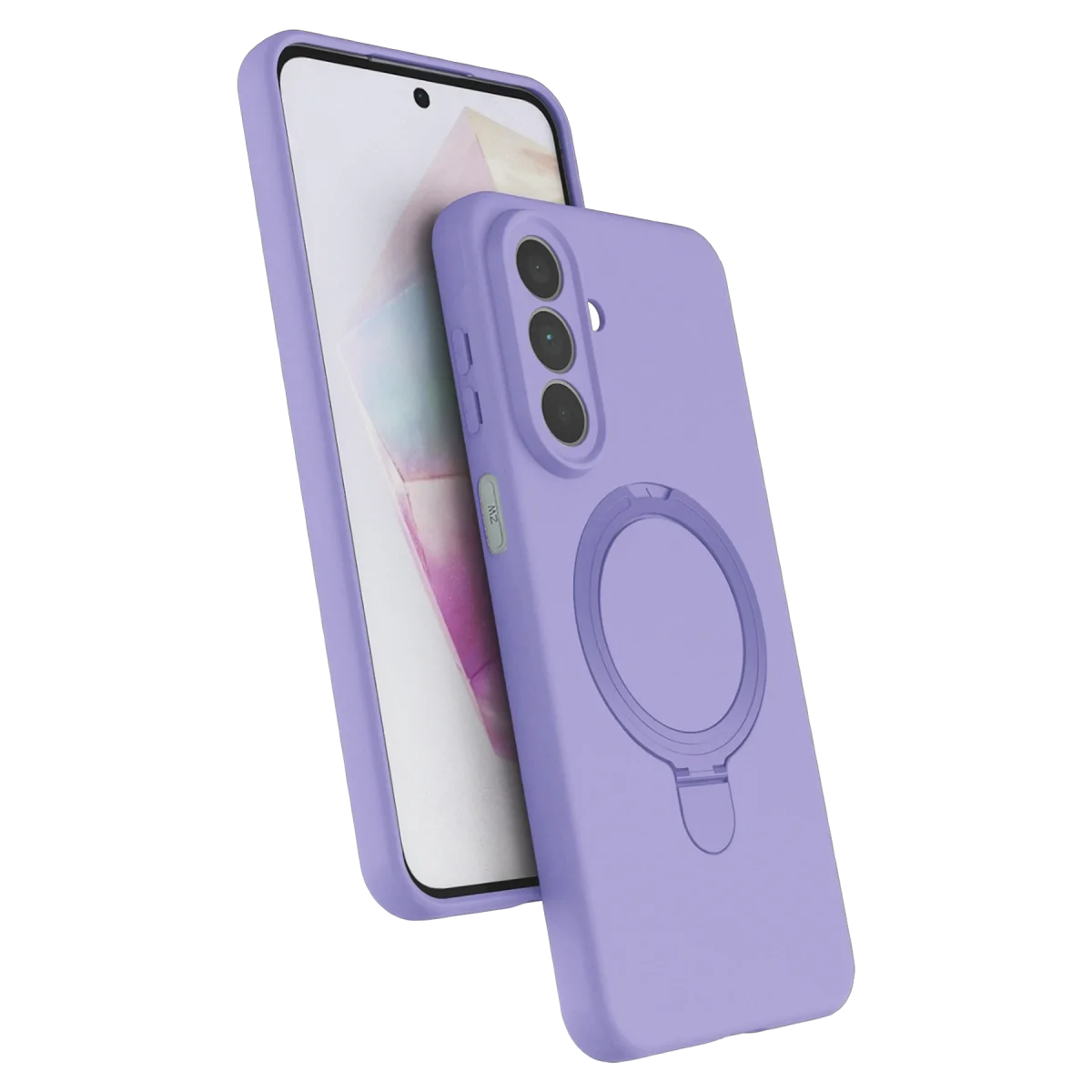 Samsung Galaxy A27 5G Regal Magsafe Standlı Kapak - Lila