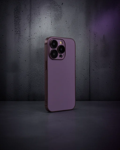 Apple İphone 13 Pro Max Kılıf Armada Lensli Kapak - Derin Mor
