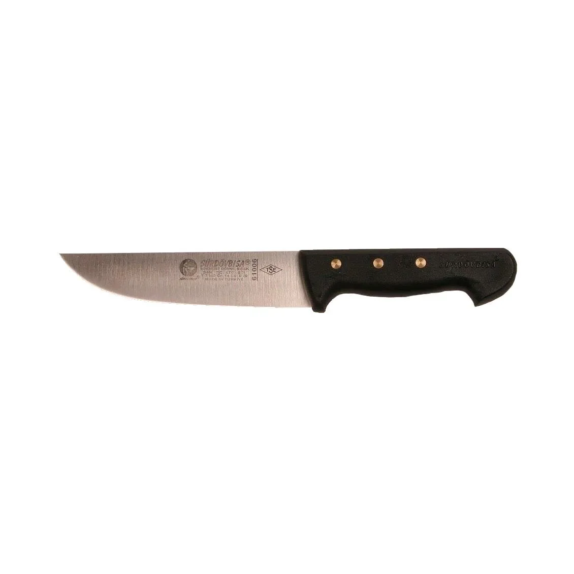 Sürmene 61006 Kasap Sıyırma Bıçağı 16,5 cm, Plastik Sap