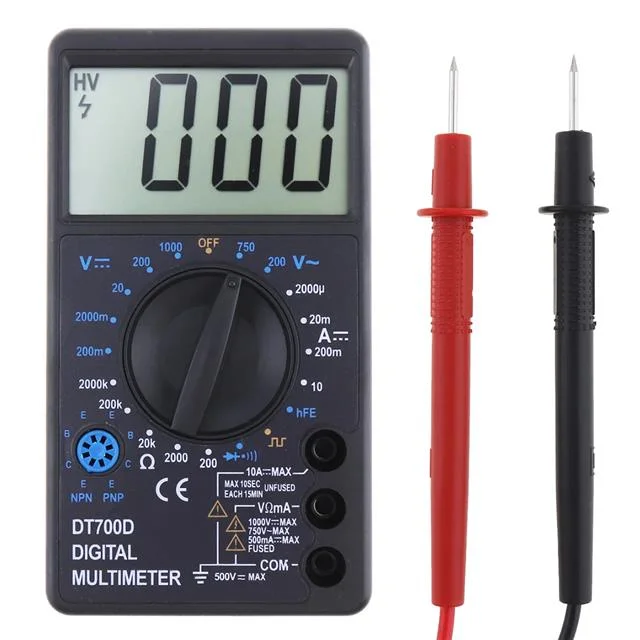 DT700D Jumbo Display Dijital Multimetre Ölçü Aleti