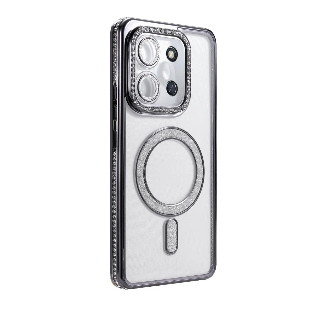 Xiao Red 15c 4g Joke Simli Magneticsafe Kılıf - Siyah görsel 3
