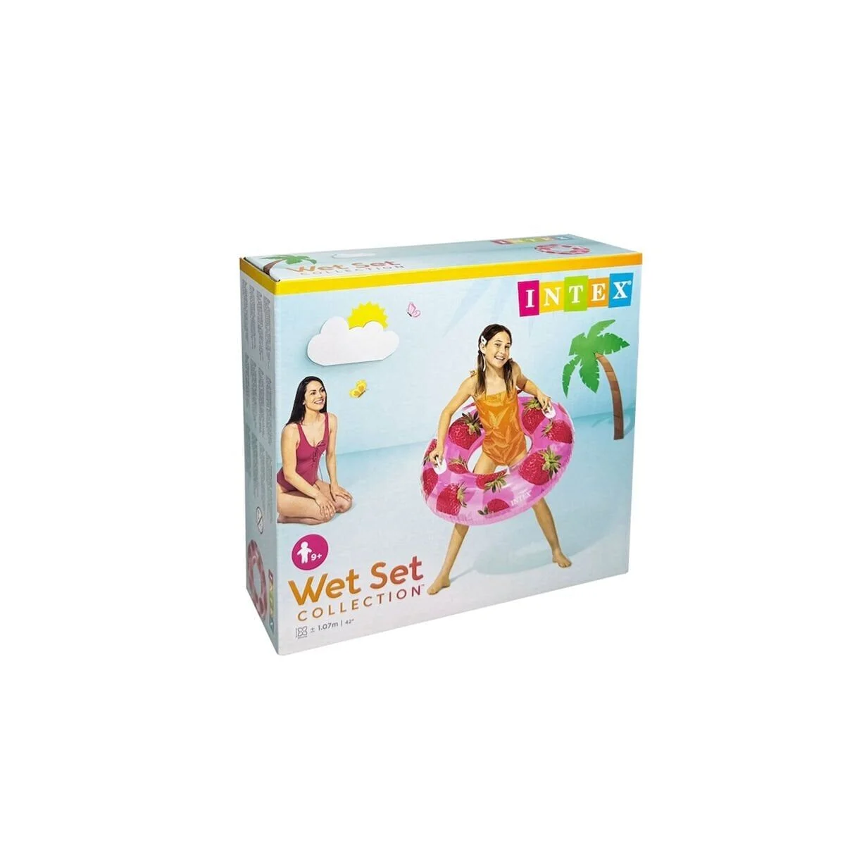 IS56261 Intex Tropikal Meyve Desenli Sit 107 cm (9+ Yaş) görsel 7