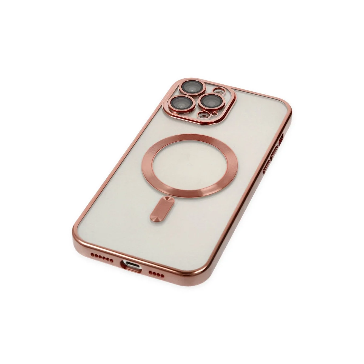 Apple İphone 14 Pro Kılıf Kross Magneticsafe Kapak - Rose görsel 4