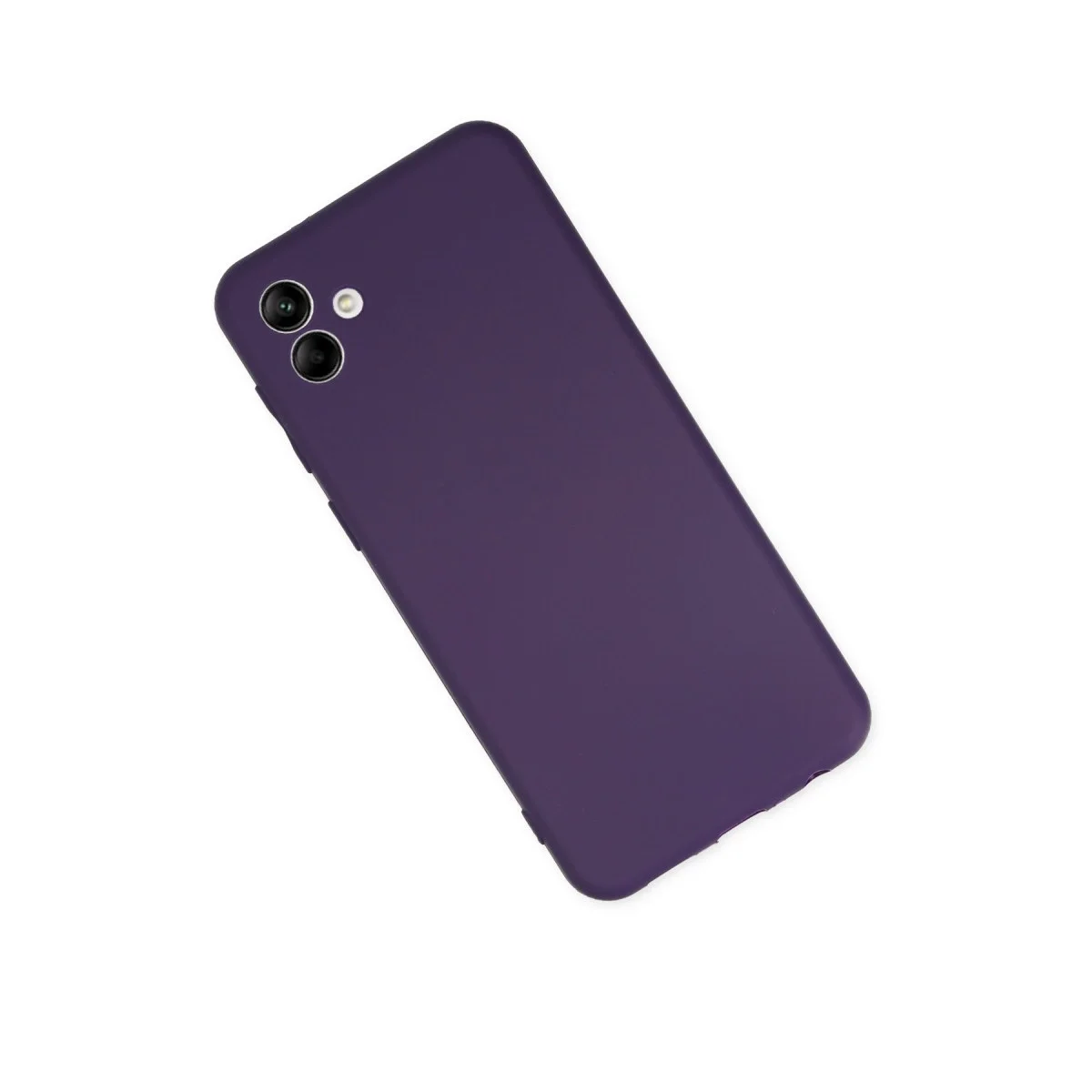 Samsung Galaxy A04 Kılıf First Silikon - Mor görsel 2