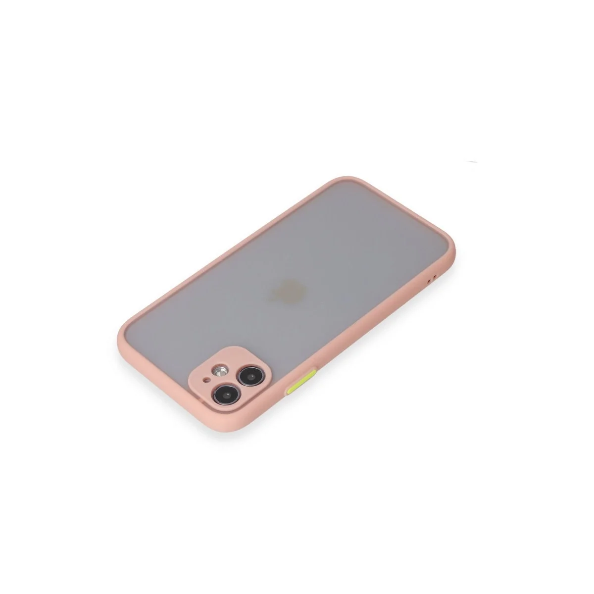 Apple İphone 11 Kılıf Montreal Silikon Kapak - Pembe görsel 3