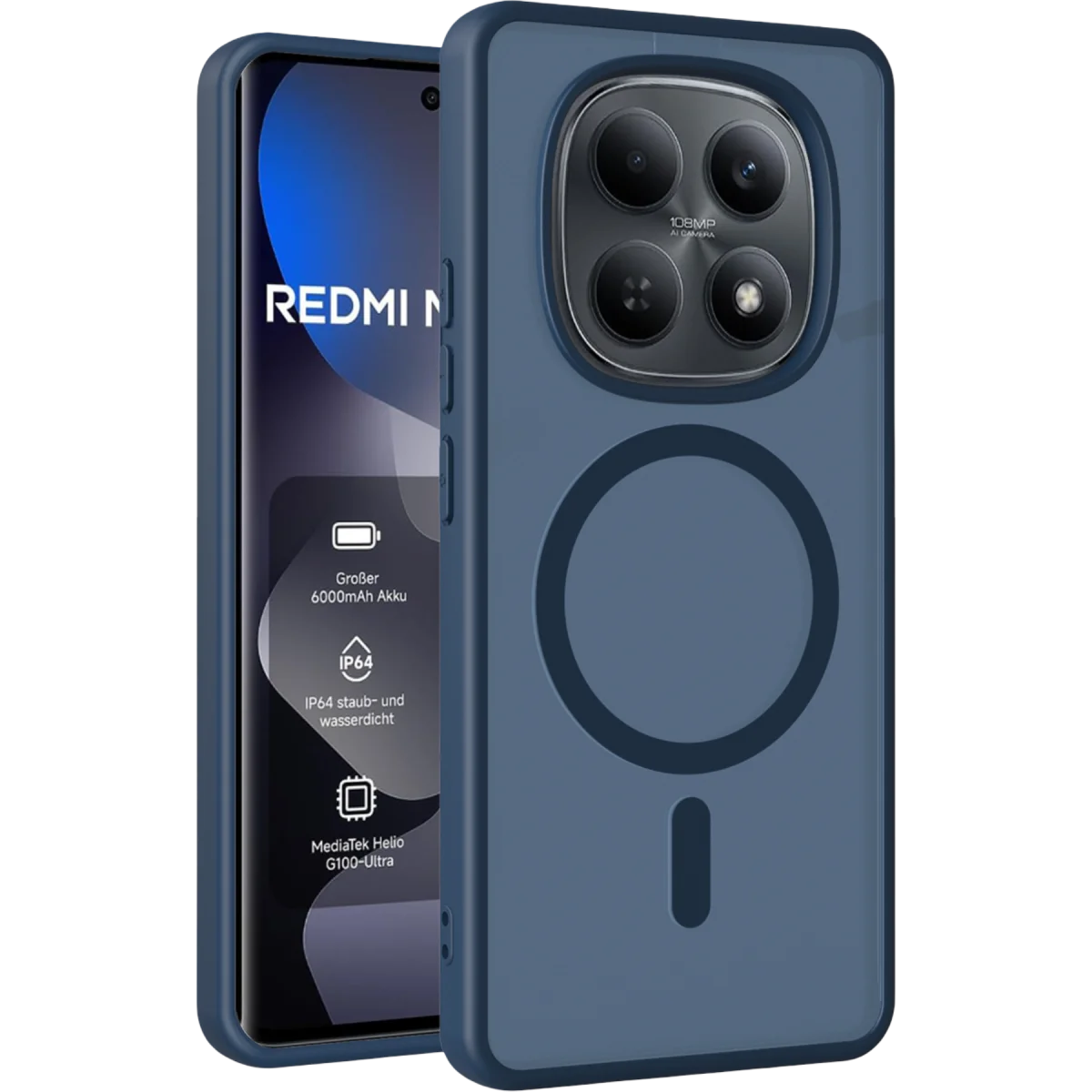 Joko Xiaomi Redmi Note 15 4G Jota Magsafe Kapak - Lacivert