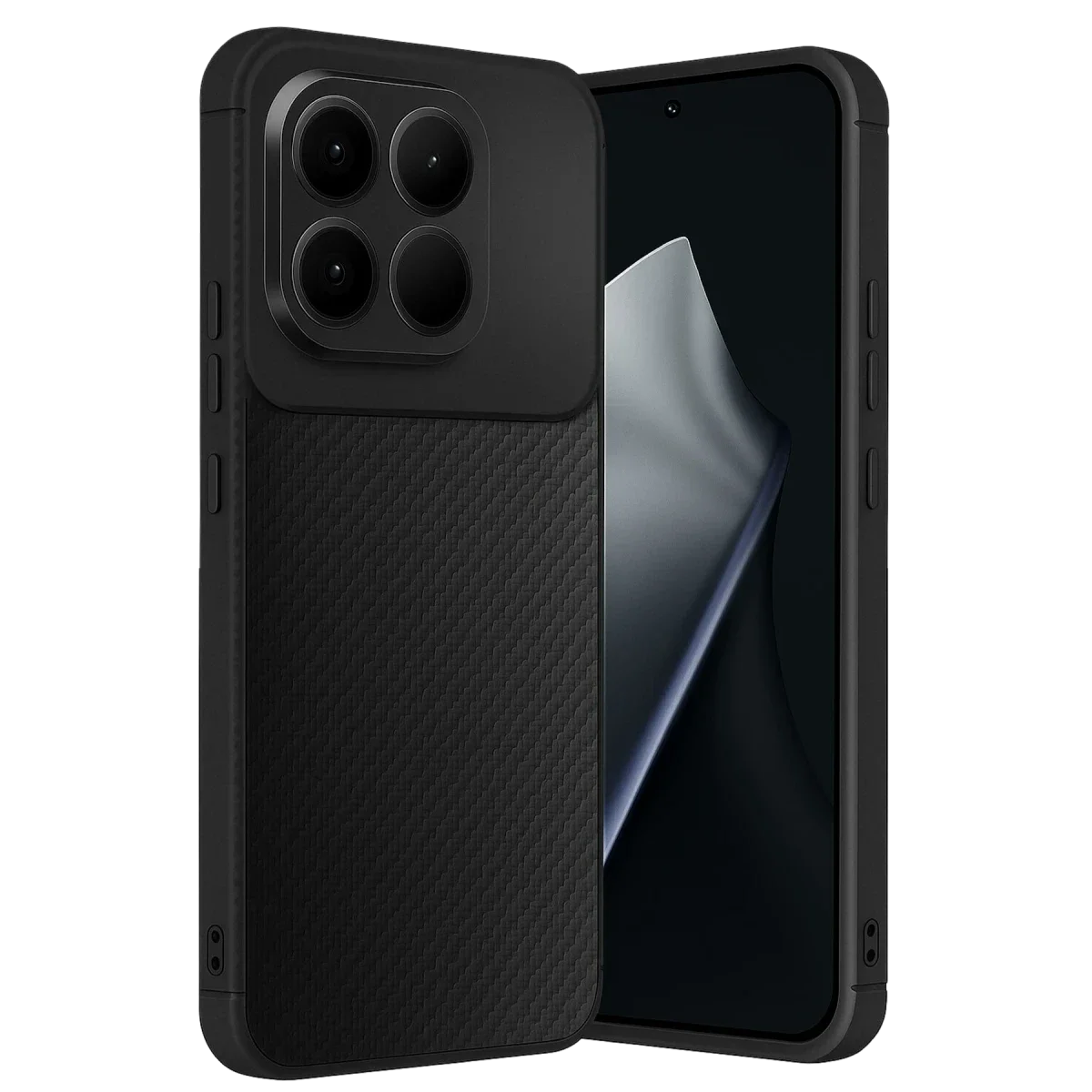 Xiaomi Mi 15T Auto Focus Karbon Kapak - Siyah