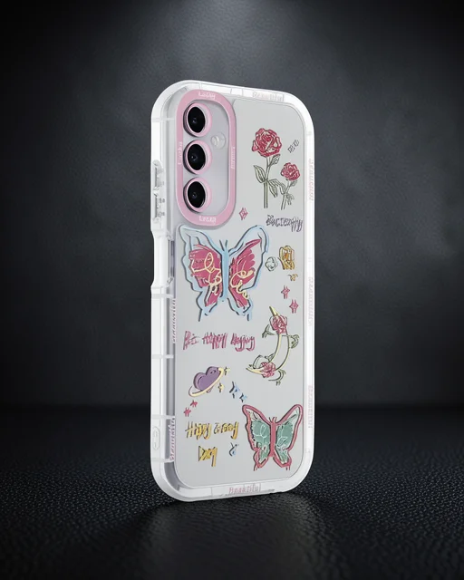 Samsung Galaxy A25 5g Kılıf Reflexion Desenli Kapak - Desen 8