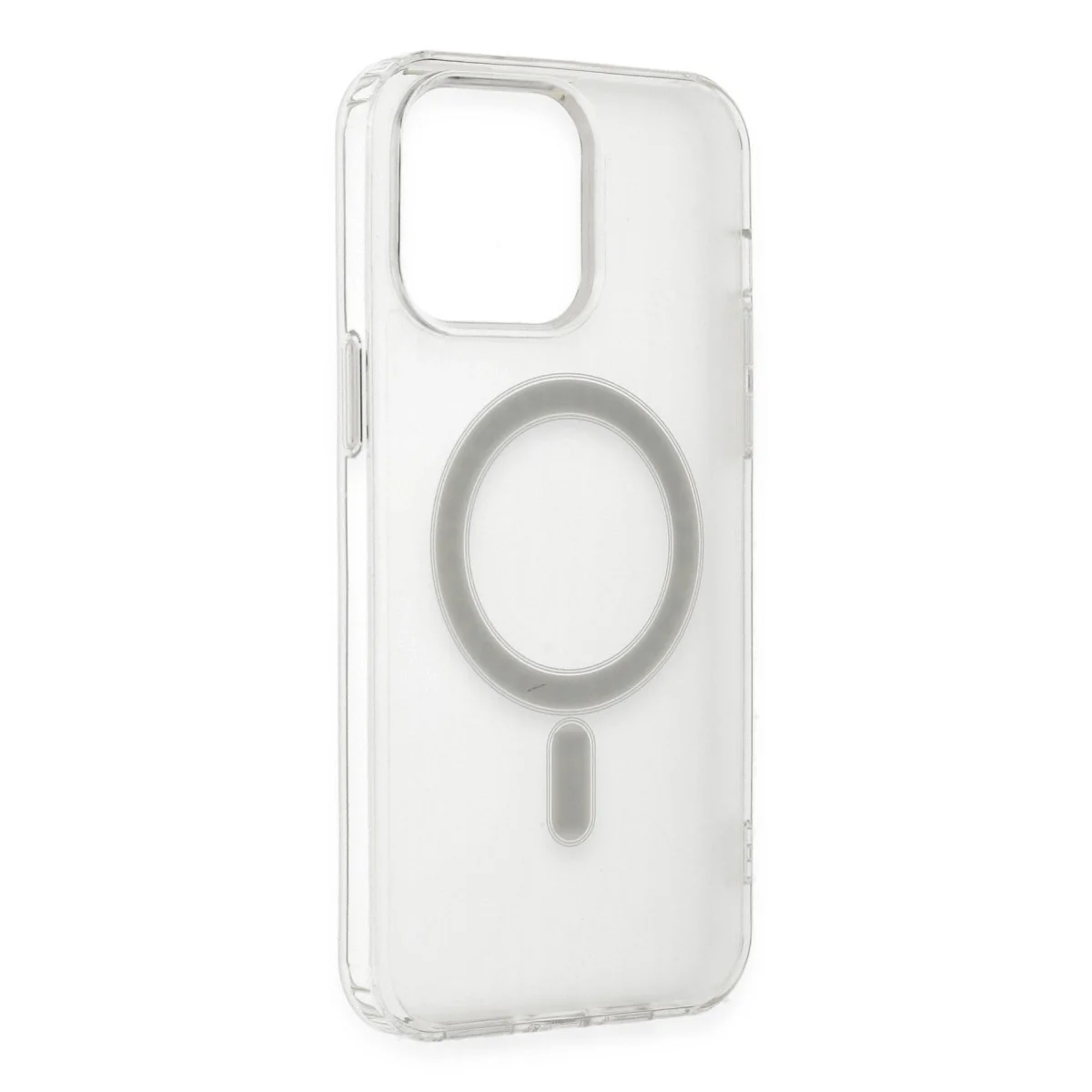 Apple İphone 14 Pro Kılıf Matte Şeffaf Magneticsafe - Şeffaf görsel 6