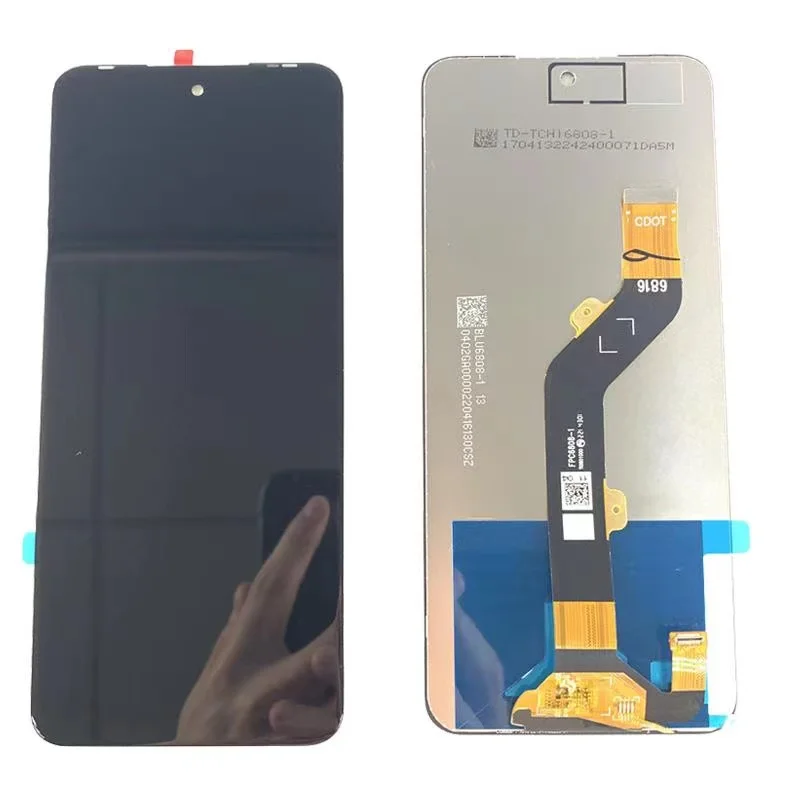 infinix Hot 12 Ekran (Siyah) görsel 2