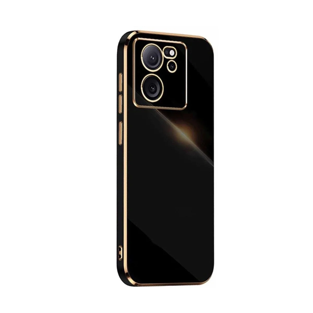 Xiaomi Mi 13t Pro Kılıf Volet Silikon - Siyah
