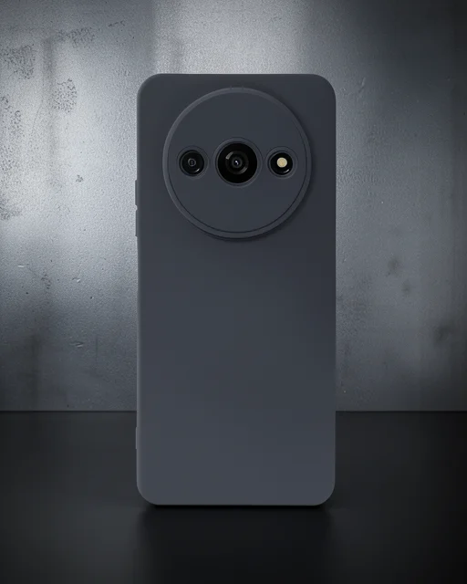 Xiaomi Redmi A3 4g Kılıf Nano İçi Kadife Silikon - Gri