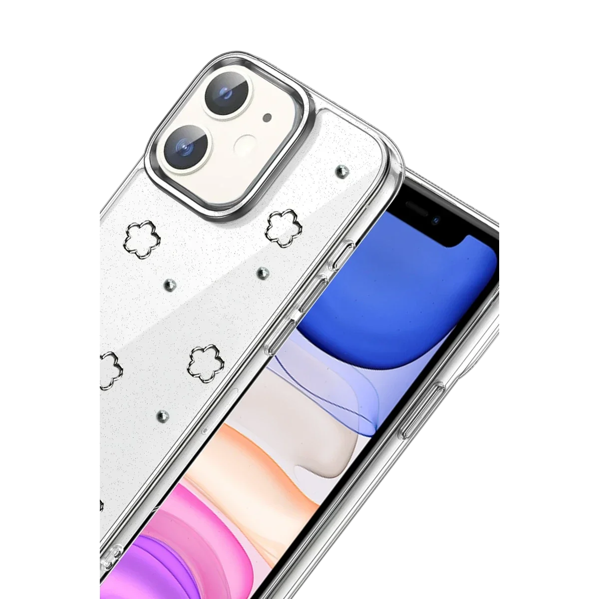 Apple iPhone 11 Fiyonk Desenli Kapak - Desen 2 görsel 2