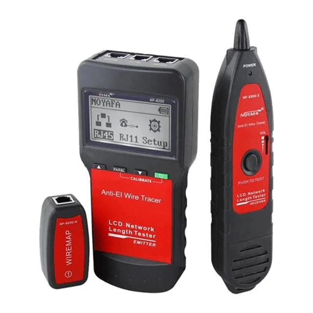 Noyafa NF-8200 Network Telefon Kablo Test Cihazı görsel 3