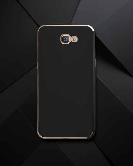 Samsung Galaxy J7 Prime Kılıf Volet Silikon - Siyah