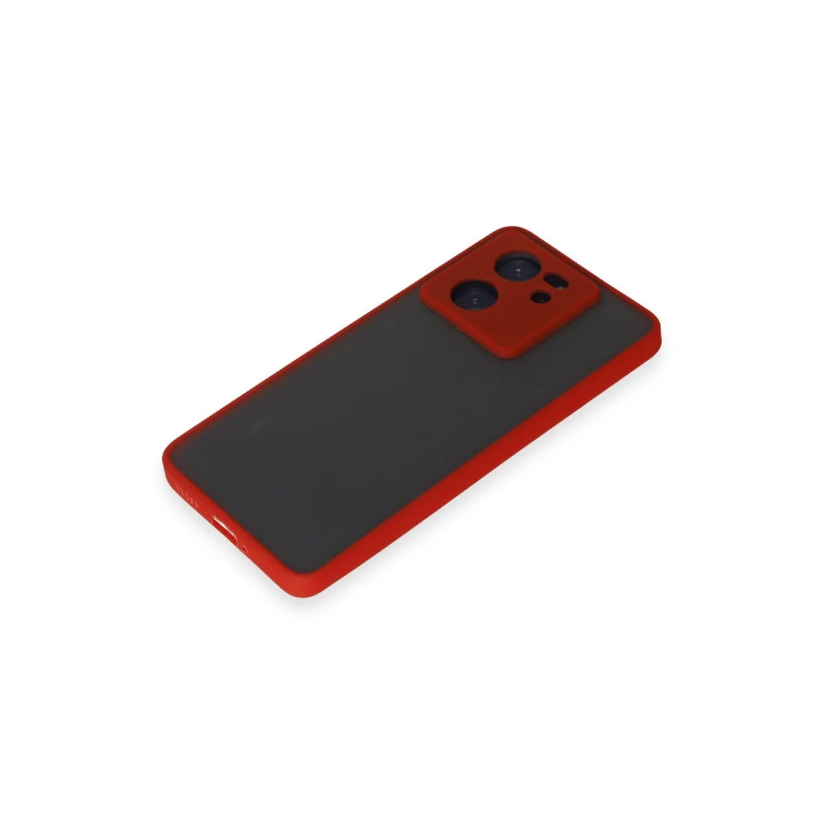 Xiaomi Mi 13t Pro Kılıf Montreal Silikon Kapak - Kırmızı görsel 4