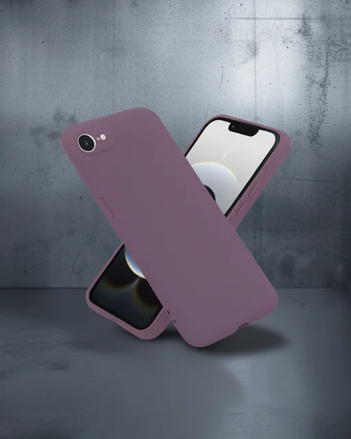 Apple İphone 16e Kılıf First Silikon - Mürdüm