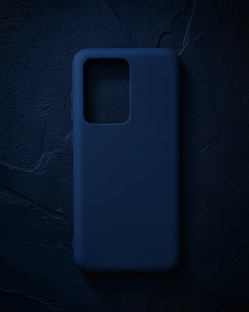 Samsung Galaxy S20 Ultra Kılıf Nano İçi Kadife Silikon - Lacivert