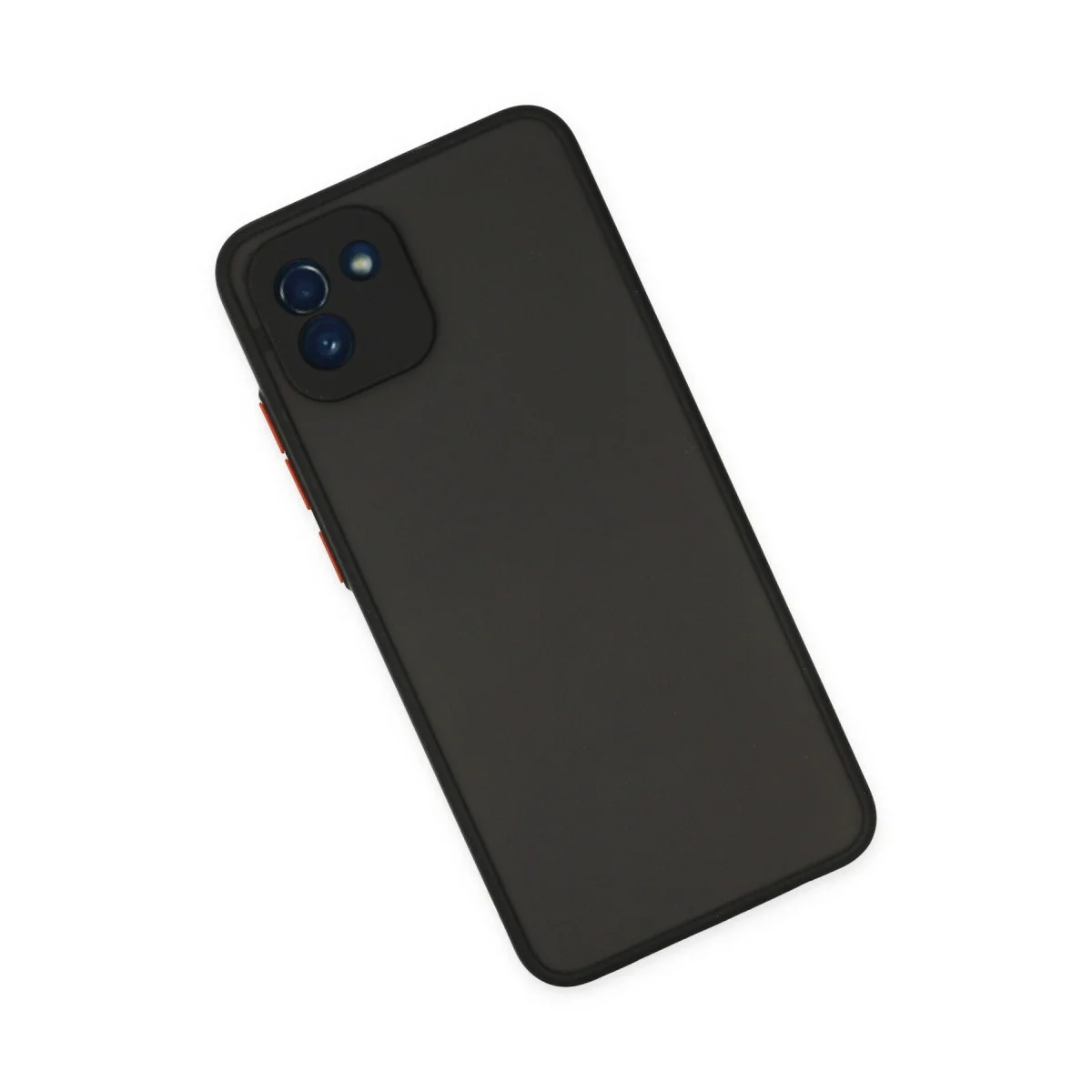 Samsung Galaxy A03 Kılıf Montreal Silikon Kapak - Siyah görsel 3