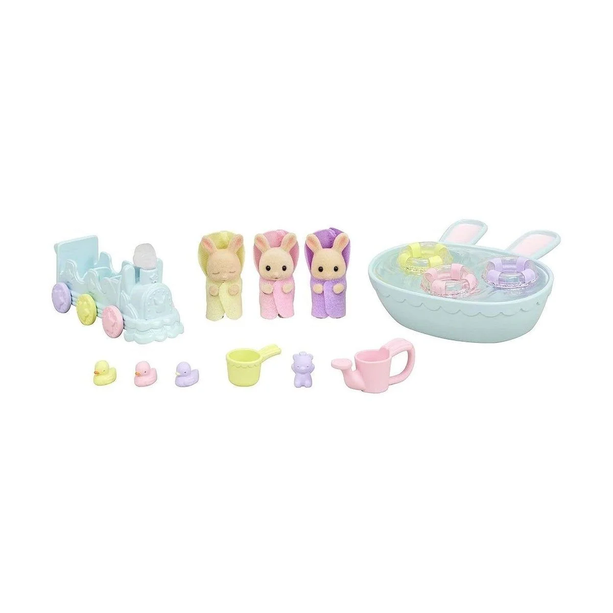 5707 Sylvanian Families Üçüzler Banyo Seti +4 yaş görsel 2