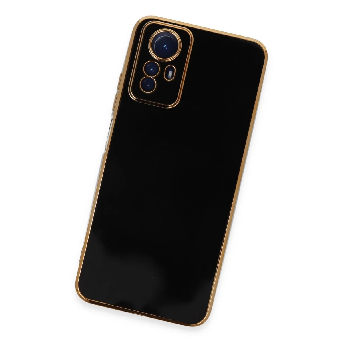 Xiaomi Redmi Note 12s Kılıf Volet Silikon - Siyah görsel 3