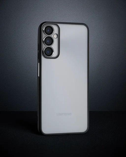 Samsung Galaxy A05s Kılıf Razer Lensli Silikon - Siyah