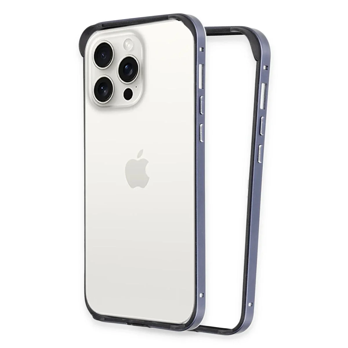 Joko Apple iPhone 15 Pro Land Bumper Koruma Kapak - Lacivert