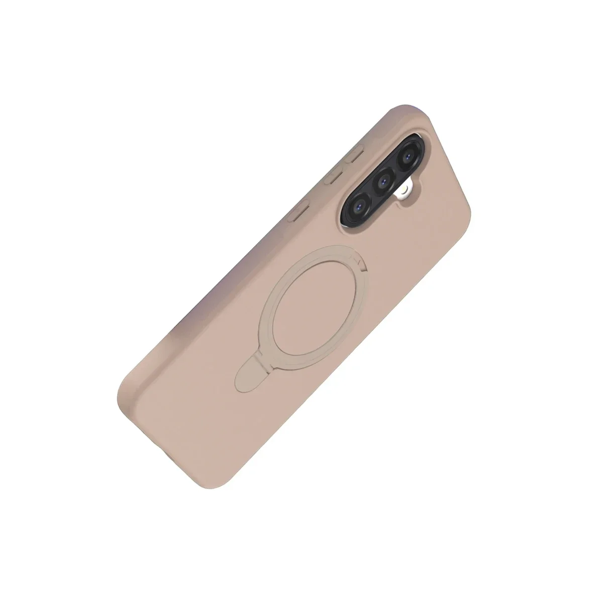 Samsung Galaxy A56 Regal Magsafe Standlı Kapak - Çöl Titanyum görsel 4