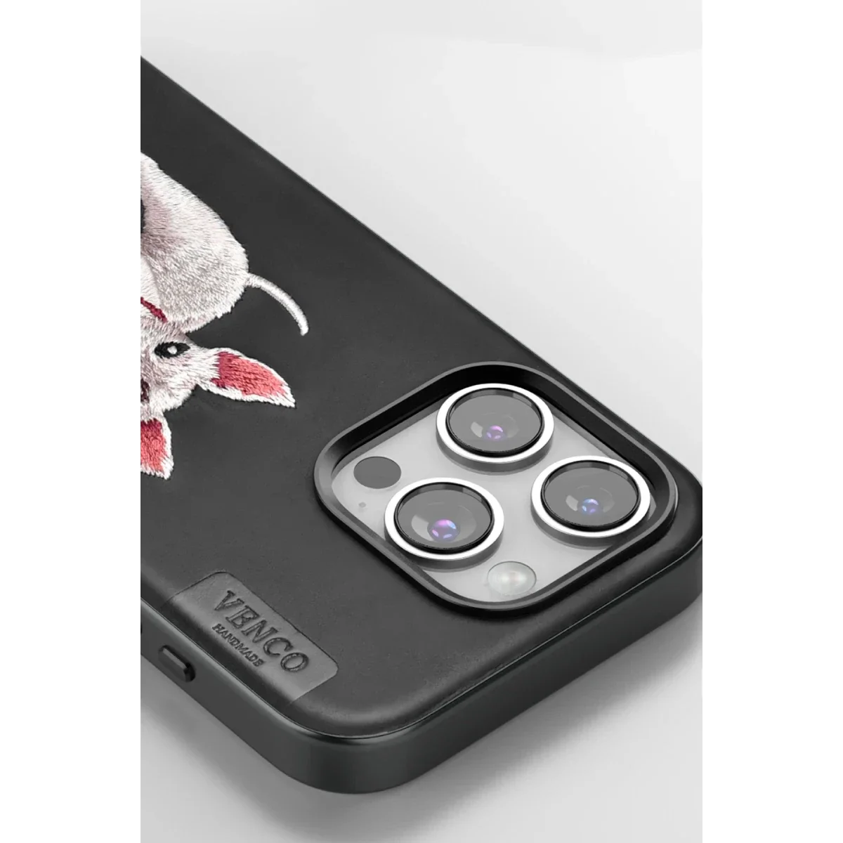 Venco Apple iPhone 16 Perma Desenli Kapak - Kahverengi görsel 2