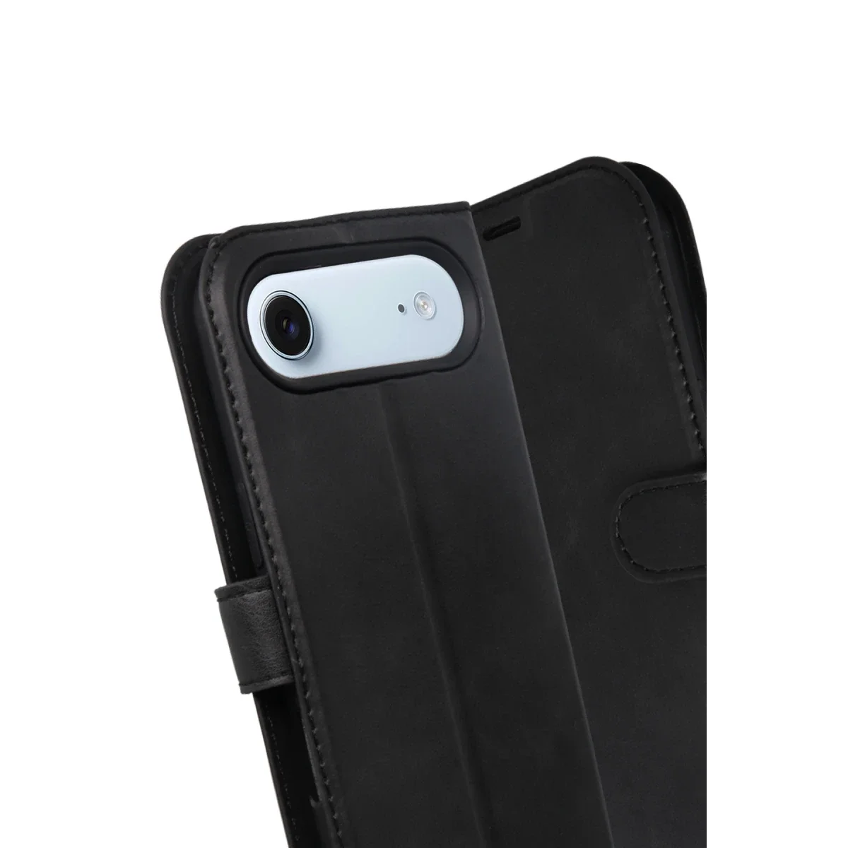Apple iPhone 17 Air Trend S Plus Kapaklı Kılıf - Siyah görsel 3