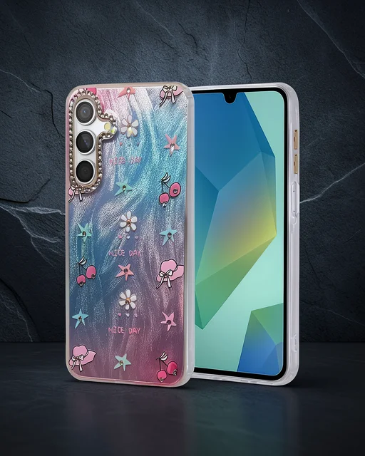 Samsung Galaxy A15 4g Kılıf Blade Aynalı Desenli Kapak - Desen 4