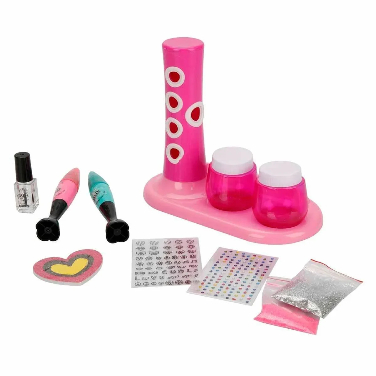 3847 Pretty Pinky 2in1 Tırnak Tasarım Seti -Sunman görsel 2
