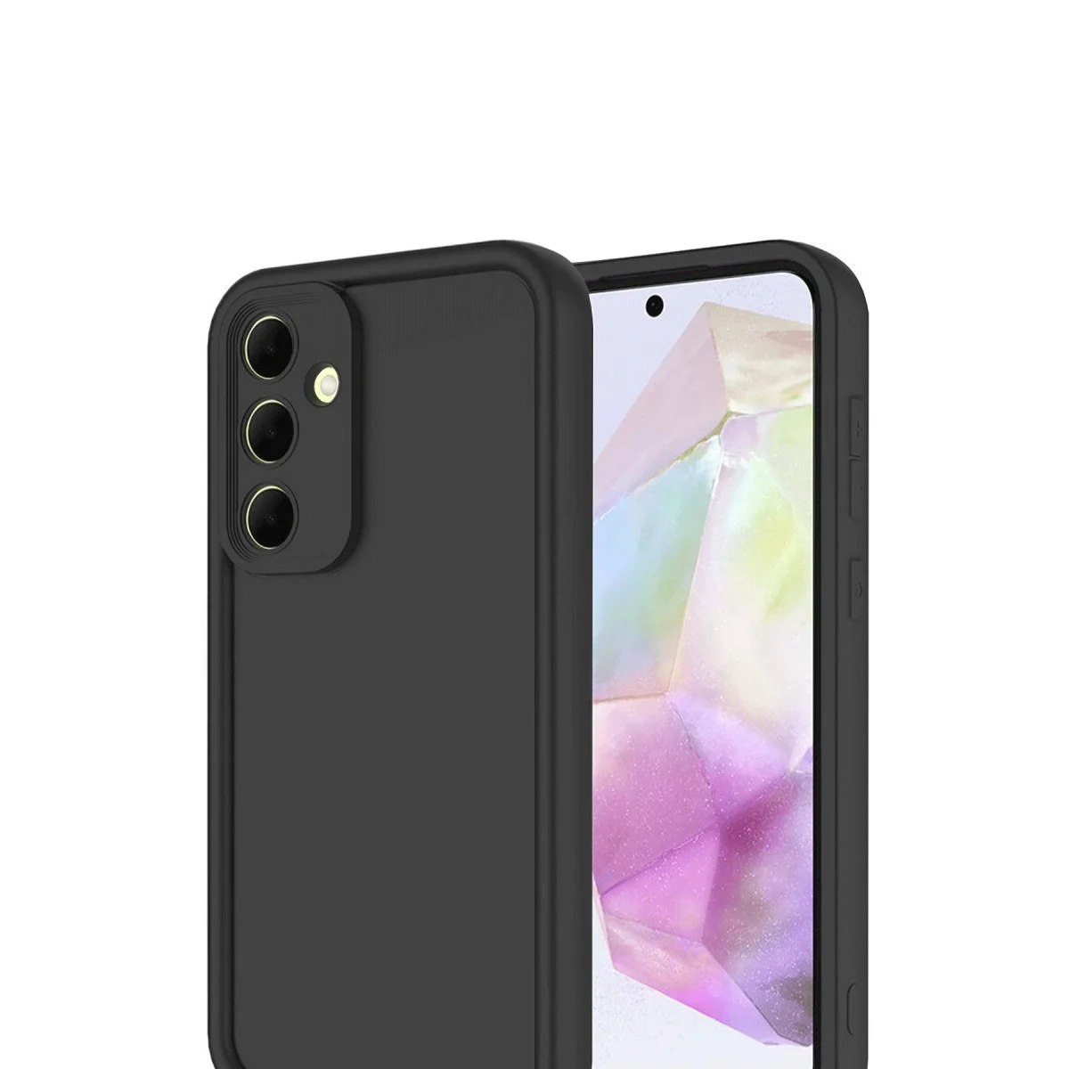 Samsung Galaxy A17 5g Viera Silikon - Siyah görsel 2