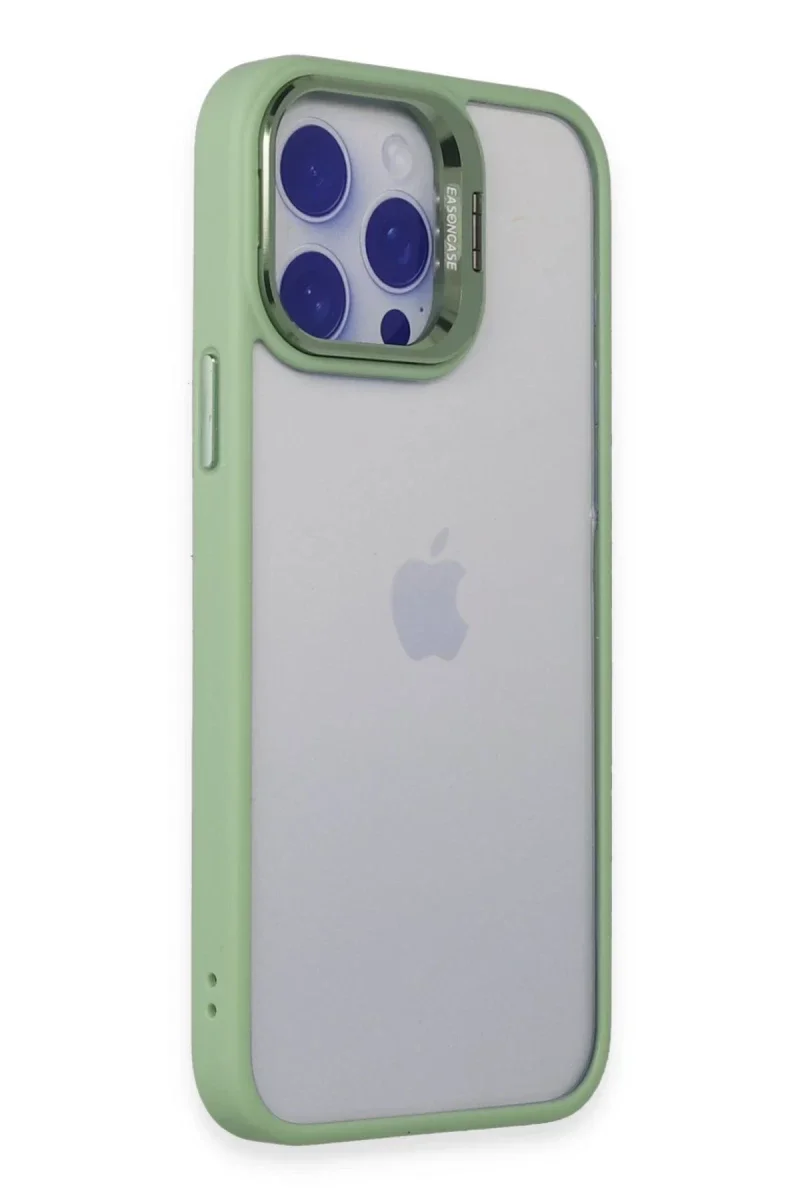 Joko Apple iPhone 15 Pro Max Kılıf Roblox Lens Standlı Kapak - Yeşil görsel 3